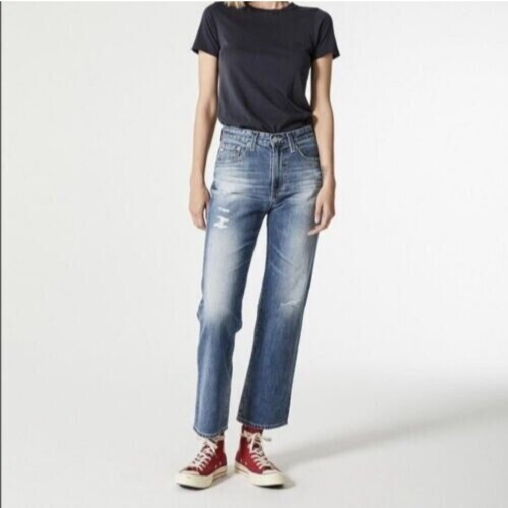 AG Adriano Goldschmied Ag-ed Denim Rhett Vintage High Waisted Straight Jean 24R